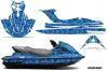 Kawasaki STX 15F Jet Ski Graphic Kit 2003-2019 Digi Camo Blue