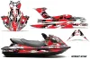 Kawasaki STX 15F Jet Ski Graphic Kit 2003-2019 Street Star Red