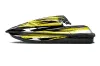 Kawasaki SX-R SXR JS1500 Jet Ski Graphic Kawi Kit 2017-2022 Attack Yellow