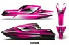 Kawasaki SX-R SXR JS1500 Jet Ski Graphic Kawi Kit 2017-2022 Empire Pink