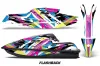 Kawasaki SX-R SXR JS1500 Jet Ski Graphic Kawi Kit 2017-2022 Flashback