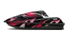 Kawasaki SX-R SXR JS1500 Jet Ski Graphic Kawi Kit 2017-2022 Tribal Flames Red
