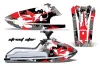 Kawasaki X2 650 Jet Ski Graphic Kit - 1986-1995 Street Star Red