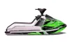 Kawasaki X2 650 Jet Ski Graphic Kit - 1986-1995 Tribal Flames Green