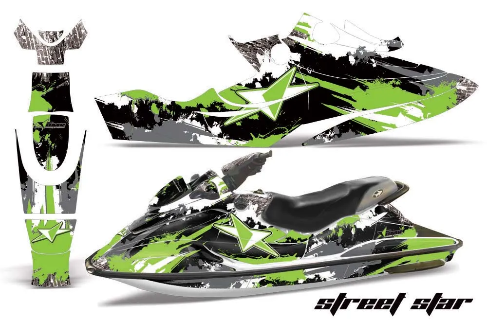 Sea Doo Bombardier GSX Custom Custom Graphic Kit - 1996-1999