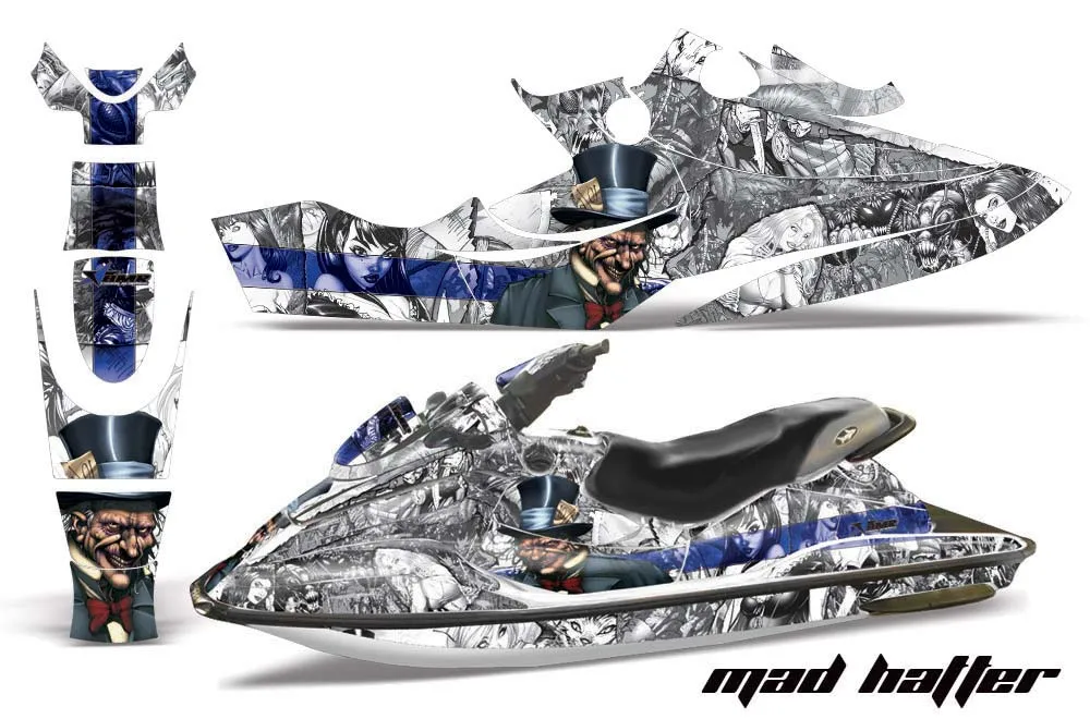 Sea Doo Bombardier GSX Custom Custom Graphic Kit - 1996-1999