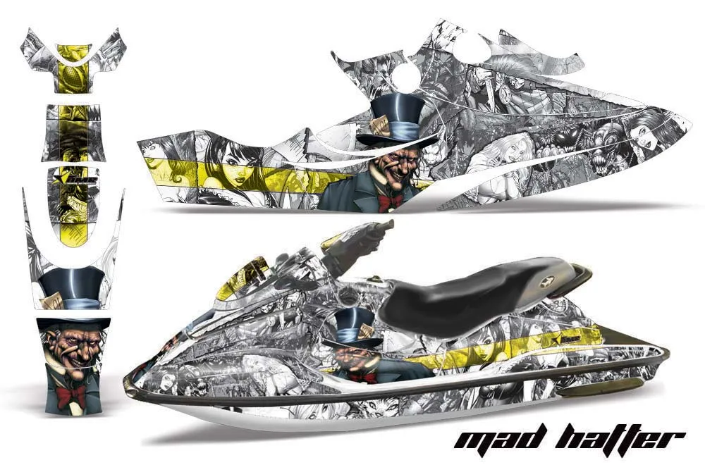 Sea Doo Bombardier GSX Custom Custom Graphic Kit - 1996-1999