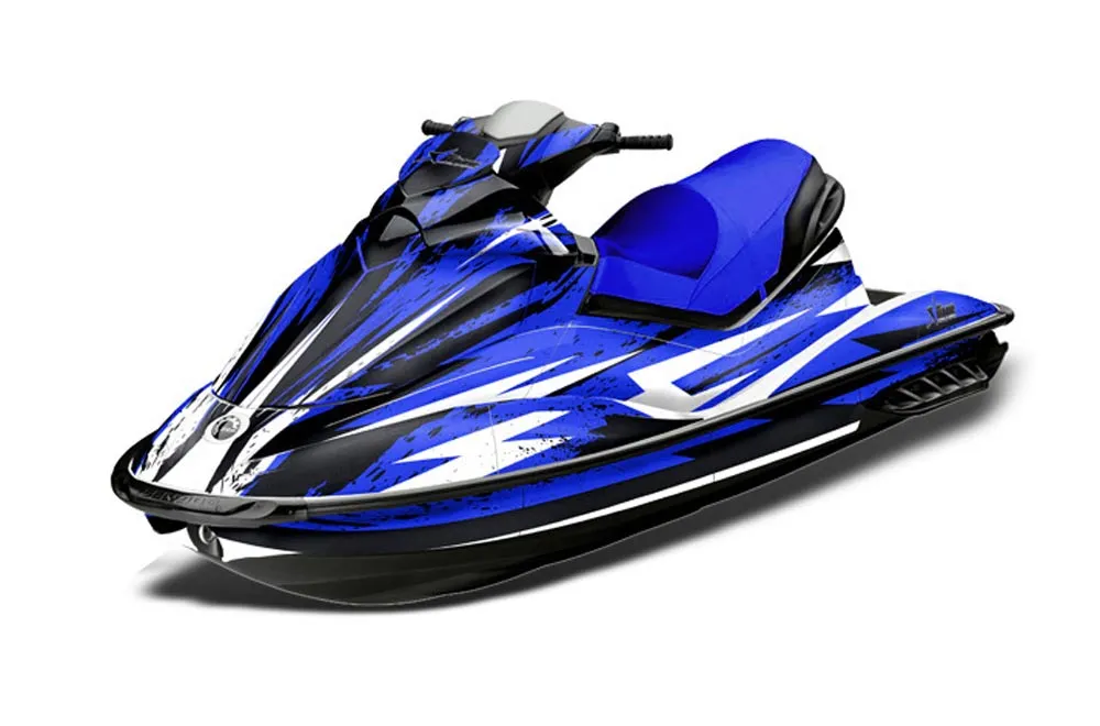 Sea Doo GTI Sitdown Jet Ski Graphic Kit 2006-2010 Attack Blue