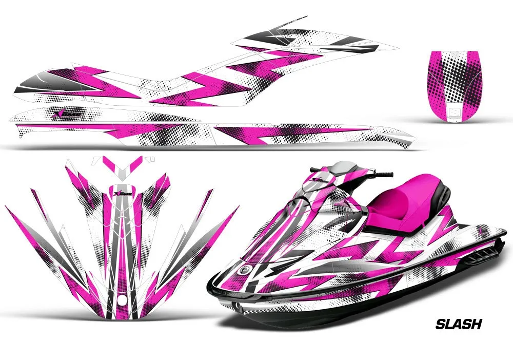 Sea Doo GTI Sitdown Jet Ski Graphic Kit 2006-2010 Slash Pink