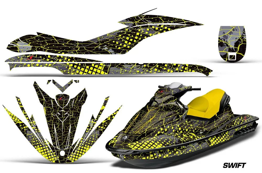 Sea Doo GTI Sitdown Jet Ski Graphic Kit 2006-2010 Swift