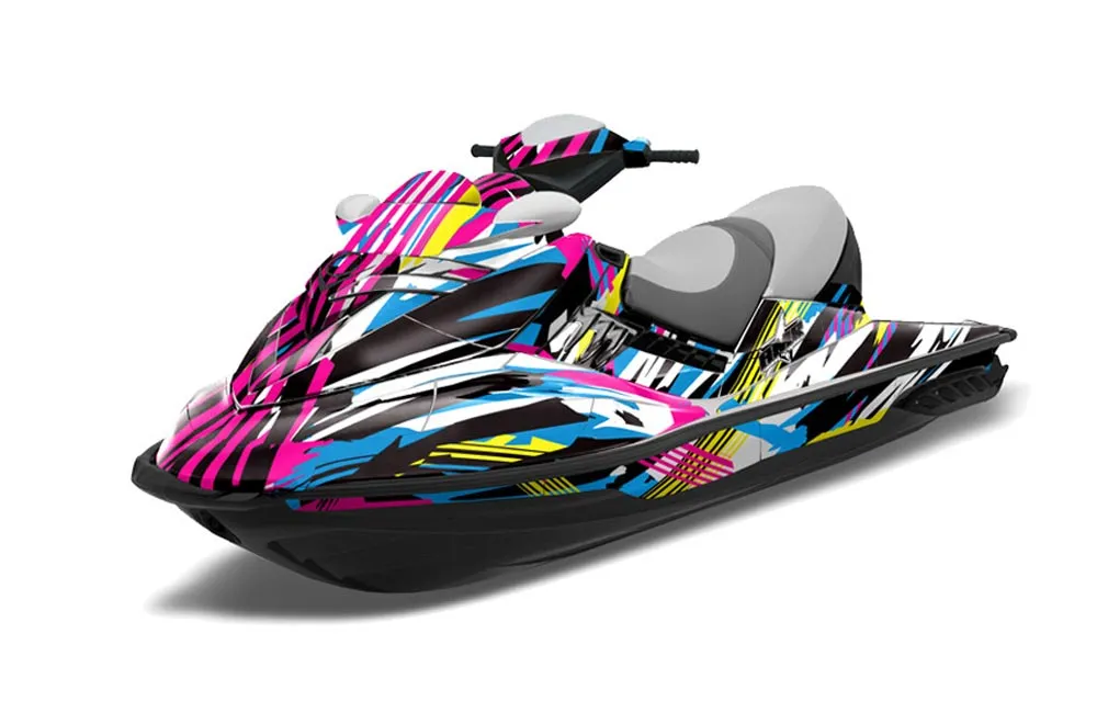 Sea Doo RXT Sitdown Jet Ski Graphic Kit 2005-2009 Flashback