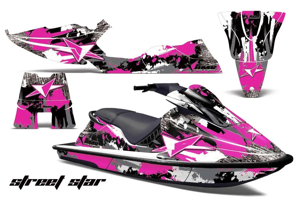 Sea Doo XP Bombardier Custom Custom Graphic Kit - 1994-1996