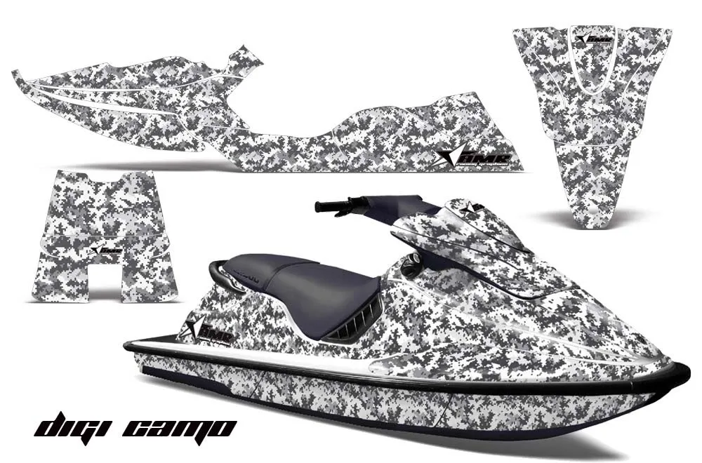 Sea Doo XP Bombardier Custom Custom Graphic Kit - 1994-1996