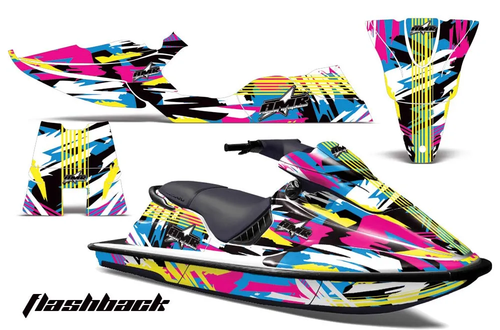 Sea Doo XP Bombardier Custom Custom Graphic Kit - 1994-1996