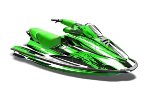 Sea Doo Bombardier GTX Siege Avant Jet Ski Graphic Kit 1996-1999 Attack Green
