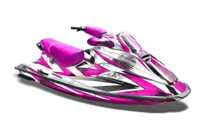 Sea Doo Bombardier GTX Siege Avant Jet Ski Graphic Kit 1996-1999 Slash Pink