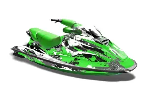 Sea Doo Bombardier GTX Siege Avant Jet Ski Graphic Kit 1996-1999 Street Star Green