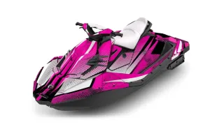 Sea Doo Bombardier Spark (2 UP) Jet Ski Graphic Kit 2014-2016 Empire Pink