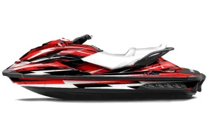 Sea Doo GTI / GTR / GTS Sitdown Jet Ski Graphic Kit - 2011-2019 Attack Red