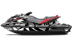 Sea Doo GTI / GTR / GTS Sitdown Jet Ski Graphic Kit - 2011-2019 Conspiracy White