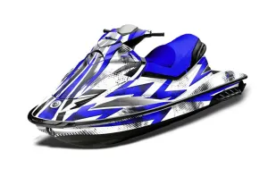 Sea Doo GTI Sitdown Jet Ski Graphic Kit 2006-2010 Slash Blue
