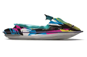 Sea Doo Bombardier GTS Jet Ski Graphic Kit - 1992-1997 Flashback