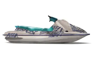 Sea Doo Bombardier GTS Jet Ski Graphic Kit - 1992-1997 Widow Maker Blue