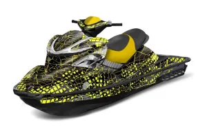 Sea Doo RXP Sitdown Jet Ski Graphic Kit 2004-2011 Swift Yellow