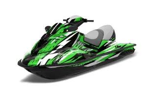 Sea Doo RXT Sitdown Jet Ski Graphic Kit 2005-2009 Attack Green