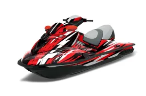 Sea Doo RXT Sitdown Jet Ski Graphic Kit 2005-2009 Attack Red