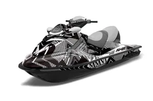 Sea Doo RXT Sitdown Jet Ski Graphic Kit 2005-2009 Conspiracy White