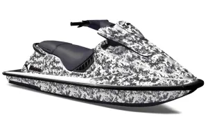 Sea Doo XP Bombardier Jet Ski Graphic Kit - 1994-1996 Digi Camo White
