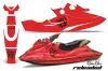 Sea Doo Bombardier GSX Custom Custom Graphic Kit - 1996-1999