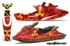 Sea Doo Bombardier GSX Custom Custom Graphic Kit - 1996-1999