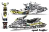 Sea Doo Bombardier GSX Custom Custom Graphic Kit - 1996-1999