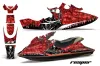 Sea Doo Bombardier GSX Custom Custom Graphic Kit - 1996-1999