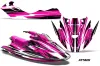 Sea Doo Bombardier GTX Siege Avant Jet Ski Graphic Kit 1996-1999 Attack Pink