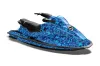 Sea Doo Bombardier GTX Siege Avant Jet Ski Graphic Kit 1996-1999 Digi Camo Blue
