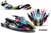 Sea Doo Bombardier GTX Siege Avant Jet Ski Graphic Kit 1996-1999 Flashback
