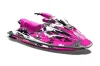 Sea Doo Bombardier GTX Siege Avant Jet Ski Graphic Kit 1996-1999 Street Star Pink