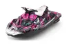 Sea Doo Bombardier Spark (3 UP) Jet Ski Graphic Kit 2015-2018 Frenzy Pink