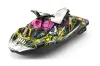 Sea Doo Bombardier Spark (3 UP) Jet Ski Graphic Kit 2015-2018 Frenzy Yellow