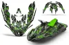 Sea Doo Bombardier Spark (3 UP) Jet Ski Graphic Kit 2015-2018 Tune In Green