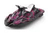Sea Doo Bombardier Spark (3 UP) Jet Ski Graphic Kit 2015-2018 Tune In Pink