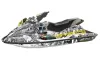 Sea Doo Bombardier GSX Jet Ski Graphic Kit - 1996-1999 Mad Hatter Yellow
