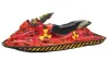 Sea Doo Bombardier GSX Jet Ski Graphic Kit - 1996-1999 Meltdown Red
