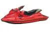 Sea Doo Bombardier GSX Jet Ski Graphic Kit - 1996-1999 Silver Star - Reloaded Red