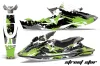 Sea Doo Bombardier GSX Jet Ski Graphic Kit - 1996-1999 Street Star Green
