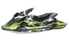 Sea Doo Bombardier GSX Jet Ski Graphic Kit - 1996-1999 Street Star Green