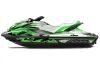 Sea Doo GTI / GTR / GTS Sitdown Jet Ski Graphic Kit - 2011-2019 Carbon X Green